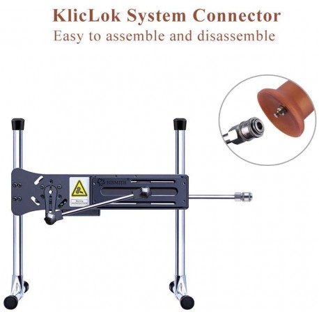 Hismith 10.24'' Huge Arthropod toy with KlicLok System for Hismith Premium Sex Machine