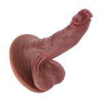 Hismith 8.9" (22.5 cm) Dual-Density Silicone Dildo with Realistic Veins and Curved Shaft Hismith 8.9" (22.5 cm) Dual-Density Silicone Dildo with Realistic Veins and Curved Shaft