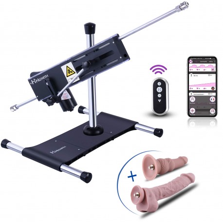 Premium Sex Machine with 360 Degree Rotation,2P or 3P Sex Play,Powerful Penetration Love Robot to meet all your needs