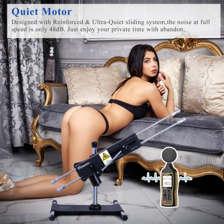 Premium Sex Machine with 360 Degree Rotation,2P or 3P Sex Play,Powerful Penetration Love Robot to meet all your needs