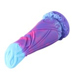 Hismith 7.5" (19 cm) Fantasy Silicone Dildo with Carving Texture & Bulging Lines