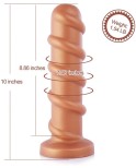 Hismith 9.2" (23.4 cm) Glow-in-the-dark Fantasy Dildo with Soft Tapered Head