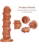 Hismith 9.2" (23.4 cm) Glow-in-the-dark Fantasy Dildo with Soft Tapered Head