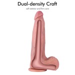 Hismith 13.5" (34.3 cm) Giant Dual Layered Silicone Dildo with Suction Cup & Removable Kliclok Hismith 13.5" (34.3 cm) Giant Dual Layered Silicone Dildo with Suction Cup & Removable Kliclok