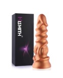 Hismith 8,5 tums böjd jätte silikon borrmask nyhet dildo med sugkopp