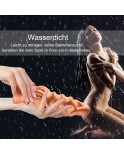 Hismith 8.5 Inch Curved Giant Silicone Drilling Worm Novelty Dildo with Suction Cup