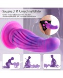Hismith 9,88 inches super Les meloner dildo med sugekopp