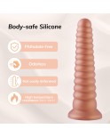 Hismith 10.20 inch Silicone Tower Shape Realistic Penis with Suction Cup for Hands-Free Play