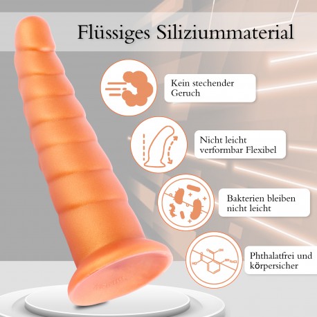 Hismith 10.08 inches Huge Arthropod Dildo with suction cup