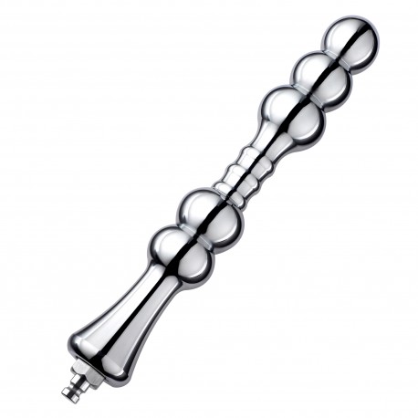 8.2” Metal Bead Anal Dildo, Smooth Aluminium Anal Wand with KlicLok System for Premium Sex Machine 8.2” Metal Bead Anal Dildo, Smooth Aluminium Anal Wand with KlicLok System for Premium Sex Machine