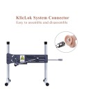 7.1" Silicone Dildo for Hismith Sex Machine with Kliclok Connector, 5.1" Insertable Length,small size