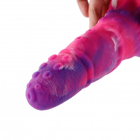 Hismith 8.59 inch Realistic Silicone Tentacle Dildo with Strong Suction Cup