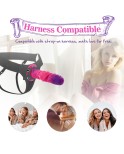 Hismith 8.5" (21.6 cm) Beaded Anal Plug with Curved Shaft
