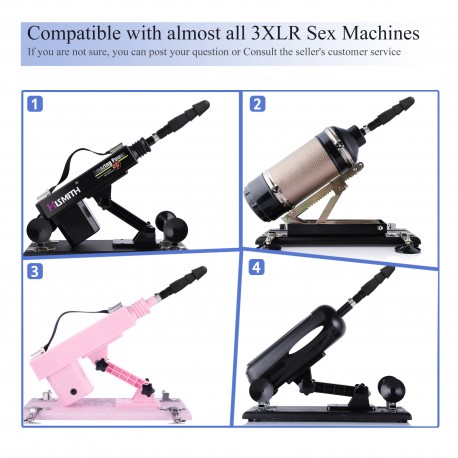 Hismith Vac-U-Lock Adapter for 3XLR Connector Sex Machine