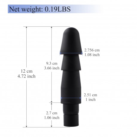 Hismith Vac-U-Lock Adapter for 3XLR Connector Sex Machine