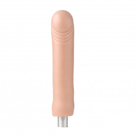 Auxfun Glatter TPE-Dildo mit eingebautem Kiel, 3XLR-Anschluss/3-Pin-Befestigungen
