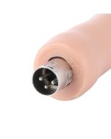 Auxfun Gladde TPE-dildo met ingebouwde kiel, 3XLR-connector / 3-pins fittingen Auxfun Gladde TPE-dildo met ingebouwde kiel, 3XLR-connector / 3-pins fittingen