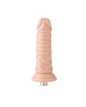 Auxfun Veins TPE-Dildo mit 3XLR-Anschluss / 3-Pin-Aufsätzen