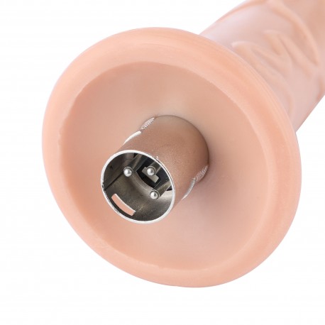 Auxfun Veins Ringe TPE-Dildo mit 3XLR-Anschluss / 3-Pin-Befestigungen