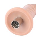 Hismith 8.5" (21.6 cm) Beaded Anal Plug with Curved Shaft