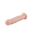 Auxfun ekstra lange vener med fleksibelt rør TPE-dildo med 3XLR-forbindelse/ 3-bens vedhæftede filer