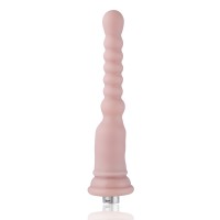 Auxfun silikonedildo med 3XLR-stik/ 3-bens vedhæftede filer