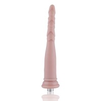 Consolador de silicona Auxfun con conector 3XLR/accesorios de 3 pines