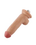 Auxfun Extralänge mit flexiblem Rohr TPE-Dildo mit 3XLR-Anschluss / 3-Pin-Befestigungen