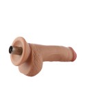Auxfun Extra Length z elastycznym wibratorem TPE ze złączem 3XLR / 3 pinami