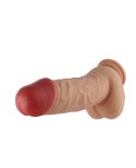 Auxfun Extra lengte met flexibele buis TPE-dildo met 3XLR-connector / 3-pins hulpstukken Auxfun Extra lengte met flexibele buis TPE-dildo met 3XLR-connector / 3-pins hulpstukken