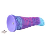 Hismith 7.5" (19 cm) Fantasy Silicone Dildo with Carving Texture & Bulging Lines