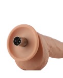 Auxfun Extra lengte met flexibele buis TPE-dildo met 3XLR-connector / 3-pins hulpstukken