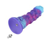 Hismith 7.5" (19 cm) Silicone Fantasy Dildo with Raised Bumps & Removable Kliclok