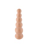 Auxfun Anal bead TPE dildo with 3XLR Connector/ 3 Pin Attachments
