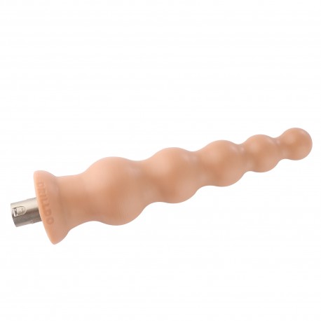 Auxfun anal perle TPE dildo med 3XLR konnektor/ 3 ben vedhæftede filer