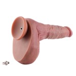 Hismith 10" (25.4 cm) Dual-layered Realistic Silicone Dildo with Lifelike Textures & Big Scrotum Hismith 10" (25.4 cm) Dual-layered Realistic Silicone Dildo with Lifelike Textures & Big Scrotum
