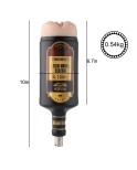 Wibrator TPE Auxfun Vagina Cup ze złączem 3XLR / 3 pinami