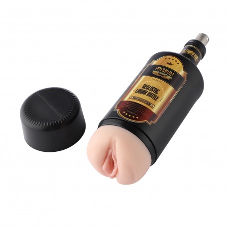 Dildo Auxfun Vagina Cup TPE con connettore 3XLR/attacchi a 3 pin