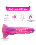 Hismith Anal leketøy for Hismith Silikon Dildo med KlicLok Connector Hismith Anal leketøy for Hismith Silikon Dildo med KlicLok Connector
