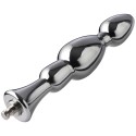 Consolador anal con cuentas de metal Hismith de 6.15"