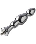 Consolador anal con cuentas de metal Hismith de 6.15"