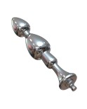 Hismith6.15インチメタルビーズアナルディルド