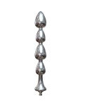 Gode anal en perles de métal Hismith 8,5"
