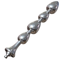 Hismith 8,43 Zoll Analdildo mit Metallperlen