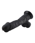 Hismith 12.4 inches Black Super Huge Silicone Dildo for Hismith Premium Sex Machine