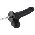 Hismith 9.5" (24.1 cm) Slightly Curved Crack-textured Fantasy Dildo