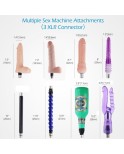 Auxfun Basic Automatic Fucking Machine para parejas, con ocho accesorios de máquina sexual del sistema 3XLR Auxfun Basic Automatic Fucking Machine para parejas, con ocho accesorios de máquina sexual del sistema 3XLR