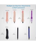 Auxfun máquina de follar automática asequible para sexo anal con 5 consoladores 3XLR