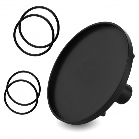Adaptateur de ventouse Hismith pour godes sans aspiration, avec 2 paires d'élastiques (version 3XLR)