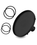 Adaptador de ventosa Hismith para consoladores sin succión, con 2 pares de bandas de goma (versión 3XLR) Adaptador de ventosa Hismith para consoladores sin succión, con 2 pares de bandas de goma (versión 3XLR)